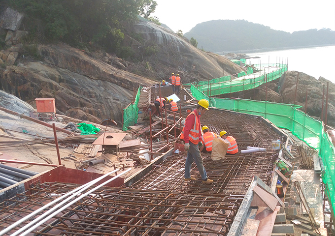 鹽田區(qū)海濱棧道重建工程V標（小梅沙段棧道重建工程）4