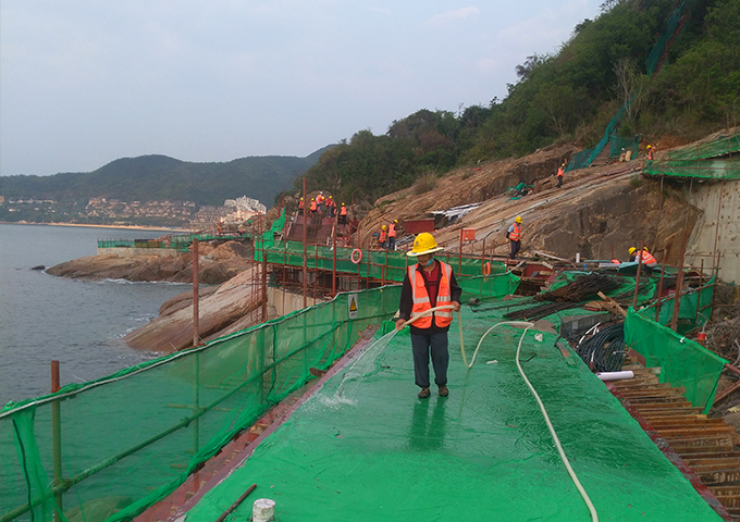 鹽田區(qū)海濱棧道重建工程V標（小梅沙段棧道重建工程）5